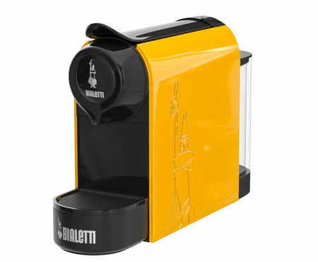 Bialetti Gioia, Aparat de cafea cu apsule, Recipient de 500 ml, 1200 W, portocaliu - Foarte bun
