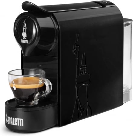Bialetti Gioia, Aparat de cafea cu apsule, Recipient de 500 ml, 1200 W, negru - Foarte bun