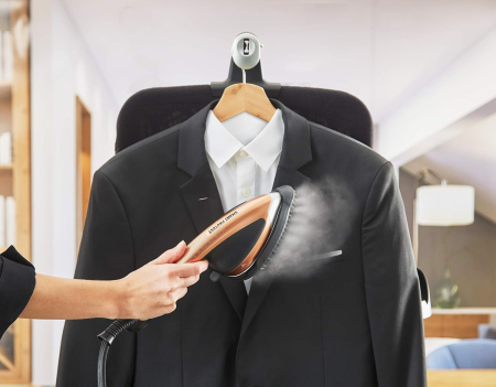 Calor Ixeo Power – Soluție all-in-one cu abur, 2170 W, fier cu placă integrată Smartboard cu 3 poziții, generator de abur cu presiune 5,8 bari, fabricat în Franța, model QT2020C0 [2]