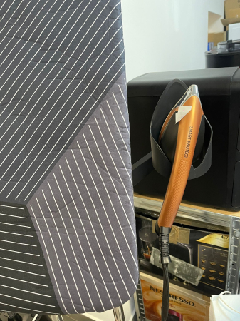 Calor Ixeo Power – Soluție all-in-one cu abur, 2170 W, fier cu placă integrată Smartboard cu 3 poziții, generator de abur cu presiune 5,8 bari, fabricat în Franța, model QT2020C0 [9]