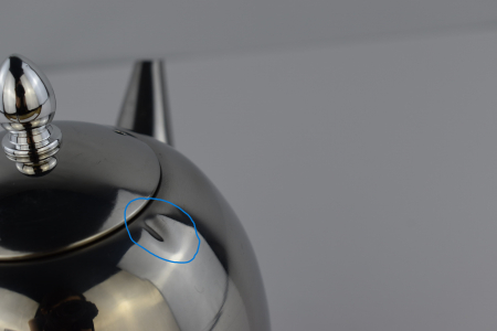 Ceainic din oțel inoxidabil de 1L cu infuzor (Ceainic Japonez), ibric pentru cafea, ceainic pentru plită [7]