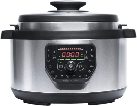 MULTICOOKER - Cecotec GM H-Oval – Oală sub presiune programabilă 8 L, 24h, 15 sisteme de siguranță, 90 kPa, 19 programe