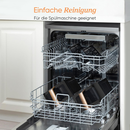 COSORI Air Fryer – Friteuză cu aer cald, 2 compartimente, 6‑în‑1, Dual Zone, XXL, capacitate 8,5 L, două camere, cu fereastră de vizualizare, pentru mese complete, 50 rețete incluse, eficientă din pun [3]