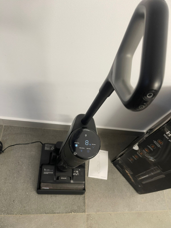 Dreame H12 Pro Ultra – aspirator umed-uscat, cu spălare la 60°C, uscare în 30 de minute, curățare automată cu dublă rotație și racletă rezistentă, putere de aspirare 16 kPa, perie pe două laturi și de [9]