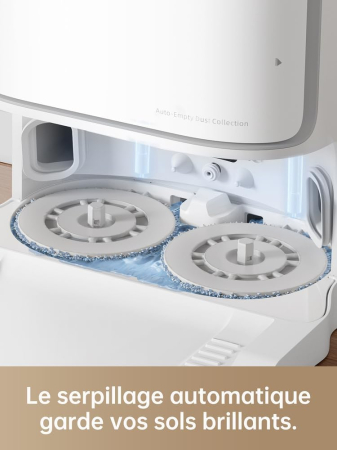 Dreame L10 Ultra – Robot aspirator cu stație, golire automată, curățare, uscare și umplere automată, mop rotativ, putere de aspirare 5300 Pa, navigație LDS, cartografiere 3D și control prin aplicație [3]