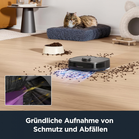 EUREKA J12 ULTRA aspira & spala, stațe de curatare, senzor pe baza de AI, ideal pentru parul de animale [9]