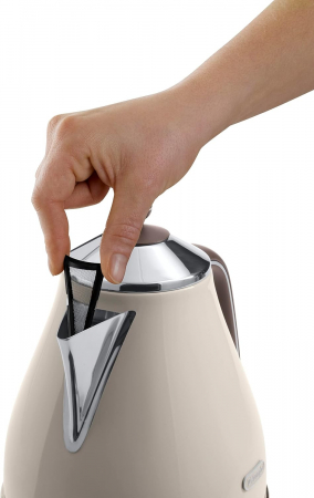 Fierbător de apă De'Longhi Icona Vintage KBOV2001.BG - 1,7 l cu indicator de nivel al apei și bază rotativă la 360° - BUN [4]