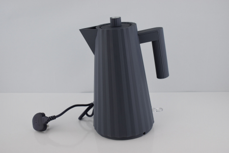 Fierbător Electric Alessi Plissé MDL06 G/UK, din Rășină Termoplastică, Ștecher Englezesc, 2400W, 170 cl, Gri [4]
