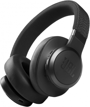 JBL Live 660NC căști wireless Over-Ear Bluetooth în negru – Cu Noise-Cancelling și Asistent Vocal – Până la 50 de ore de audiție - FOARTE BUN [0]