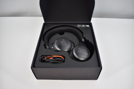 JBL Live 660NC căști wireless Over-Ear Bluetooth în negru – Cu Noise-Cancelling și Asistent Vocal – Până la 50 de ore de audiție - FOARTE BUN [6]