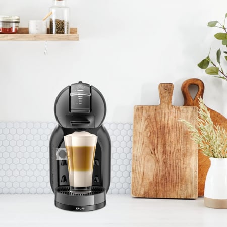 Nescafé Dolce Gusto Krups Mini Me, Aparat de cafea espresso și alte băuturi cu capsule, automat, Negru și Antracit - BUN [5]