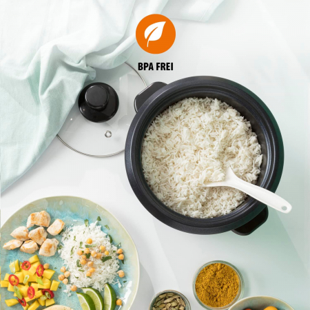 Oală de fiert orez Tristar RK-6126, 400 W, capacitate de 1 litru -BUN [3]