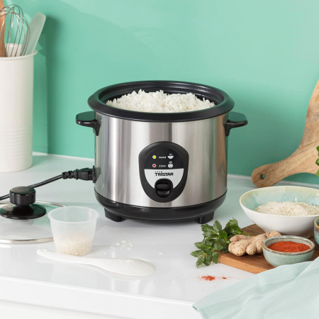 Oală de fiert orez Tristar RK-6126, 400 W, capacitate de 1 litru -BUN [2]