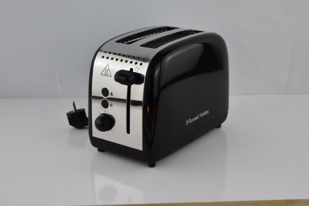 Păjitor de pâine Russell Hobbs Colours Plus 26550-56 [pentru 2 felii], din oțel inoxidabil negru - FOARTE BUN [8]