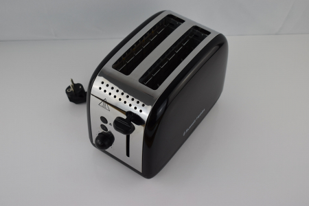 Păjitor de pâine Russell Hobbs Colours Plus 26550-56 [pentru 2 felii], din oțel inoxidabil negru - FOARTE BUN [10]