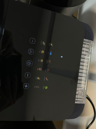 Panasonic NF-CC600AXE friteuză cu aer cald cu fereastră de vizualizare, 6L, 80–200°C, temporizator digital și afișaj LCD, adăugare delicată de abur, 11 programe predefinite [8]