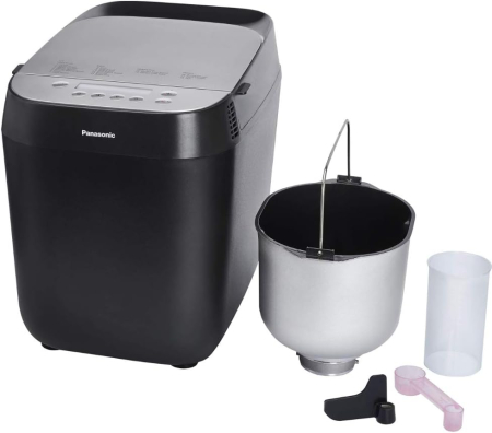 Panasonic SD-ZF2010KXF – Mașină de pâine Croustina, 18 programe, pentru pâine fără gluten, câștigătoare test mașini de pâine 2018, culoare neagră [7]