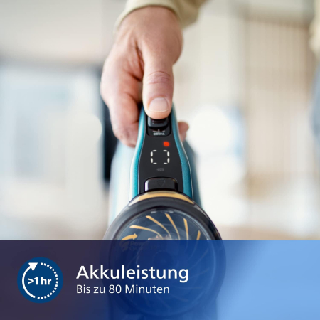 philips Series 8000 Aqua – aspirator fără fir 2-în-1 cu funcție de spălare, până la 80 min autonomie, duză cu aspirație 360°, model XC8147/01 [2]