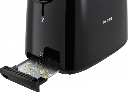 Prăjitor de pâine PHILIPS 2 fante 8 setări, funcție de dezghețare - CA NOU [4]