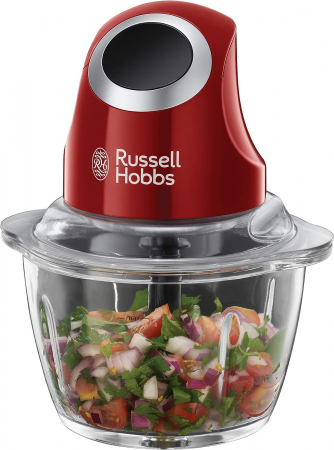 Robot de Bucătărie Russell Hobbs 24730-56 Desire, 2 Viteze, Roșu/Negru 200W - CA NOU [0]