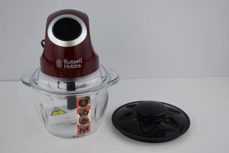 Robot de Bucătărie Russell Hobbs 24730-56 Desire, 2 Viteze, Roșu/Negru 200W - CA NOU [6]