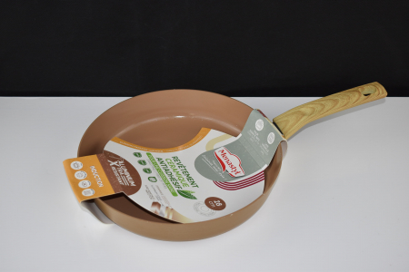 Tigaie MENASTYL 28 cm - Aluminium, Ceramic, Inducție- BUN [1]