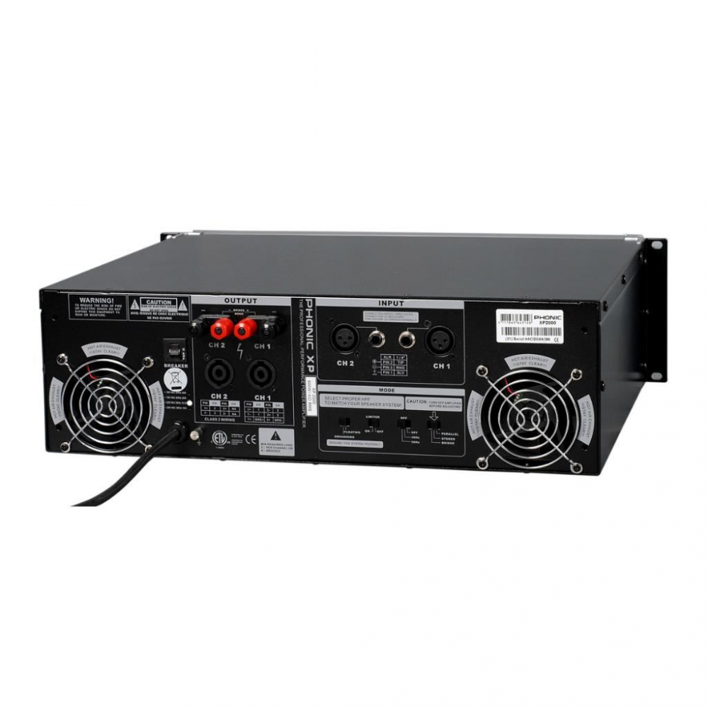 Amplificator Phonic XP 2000 [2]