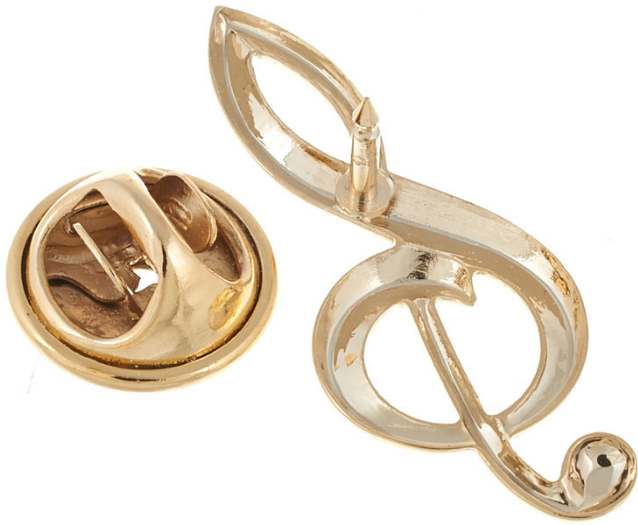 Art of Music Pin Treble Clef GD [4]