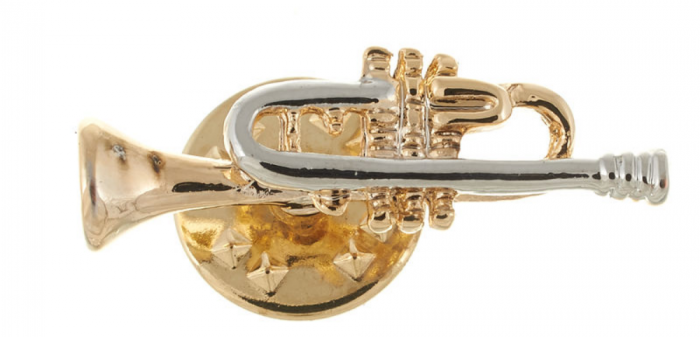 Art of Music Pin Trumpet [2]