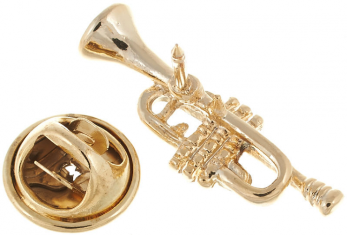 Art of Music Pin Trumpet [5]