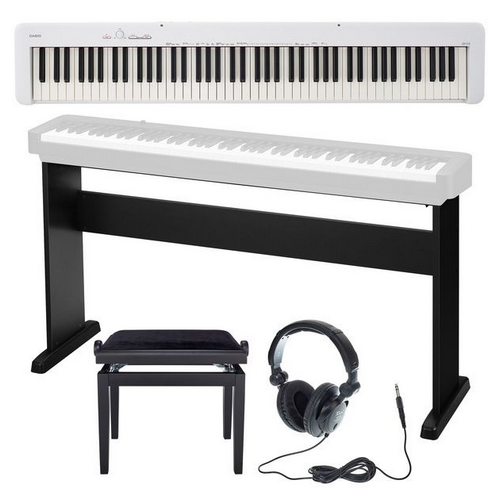 Casio CDP-S110 WH Deluxe Bundle [1]