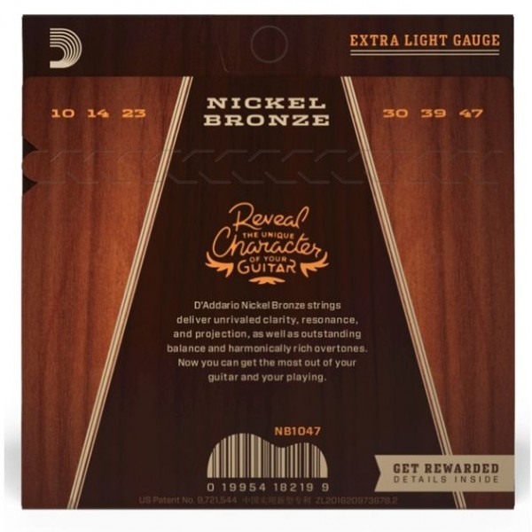 Daddario NB1047 Nickel Bronze Set [2]