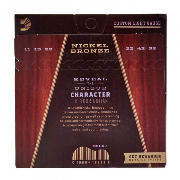 Daddario NB1152 Nickel Bronze Set [2]