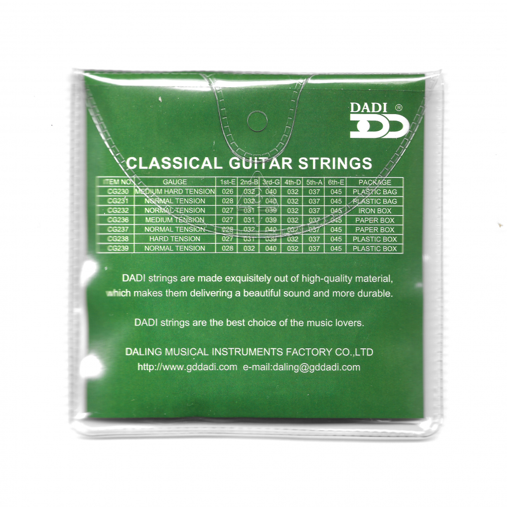 Dadi CG231 Set corzi chitara clasica NORMAL [2]