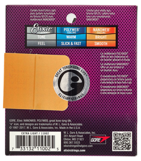 Elixir Nanoweb Extra Light Acoustic [2]