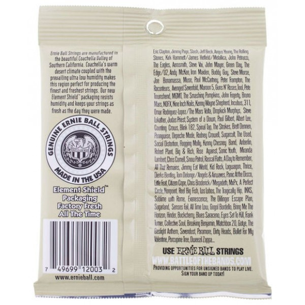 Ernie Ball 2003 Earthwood Bronze Medium light [2]