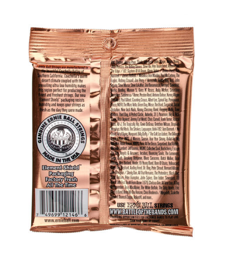 Ernie Ball 2146 Earthwood Phosphor Bronze Medium Light [2]