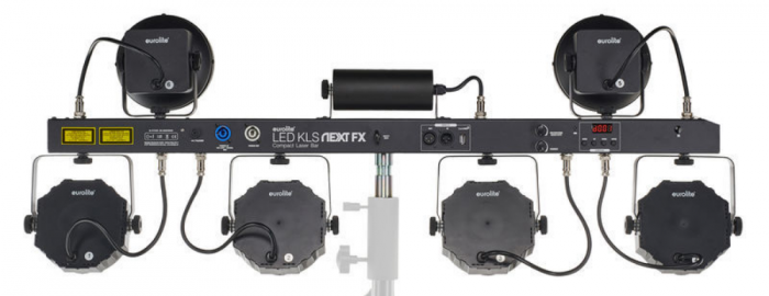Eurolite LED KLS Laser Bar FX Light Set [4]