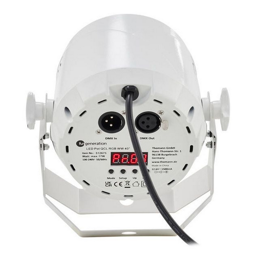 Fun Generation LED Pot 12x1W QCL WH RGB WW 40Â° [4]