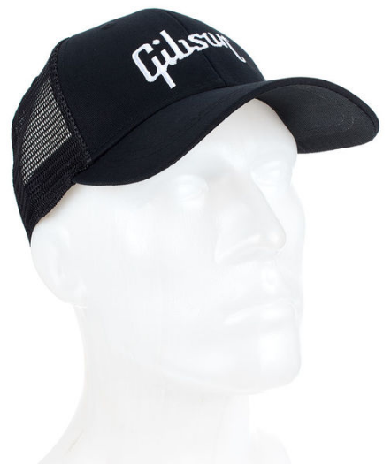 Gibson Trucker Baseball Cap Black [8]
