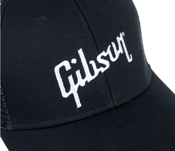 Gibson Trucker Baseball Cap Black [6]
