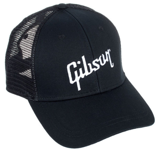 Gibson Trucker Baseball Cap Black [3]