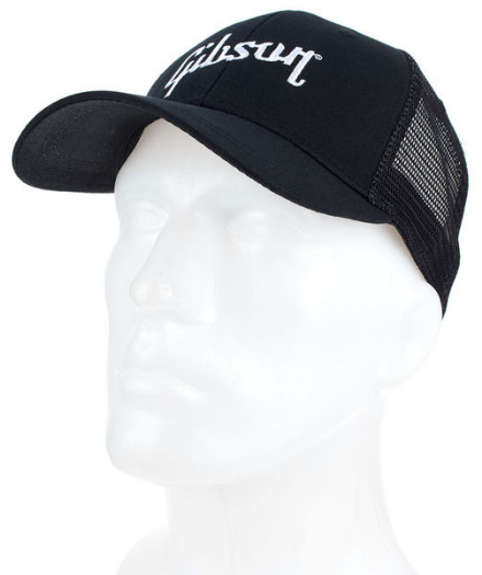 Gibson Trucker Baseball Cap Black [7]