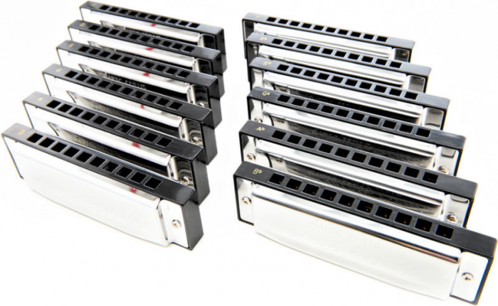 Harley Benton Blues Harmonica Set [2]