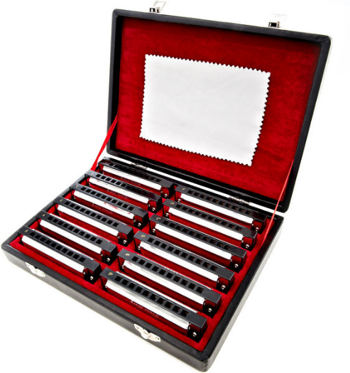 Harley Benton Blues Harmonica Set [6]