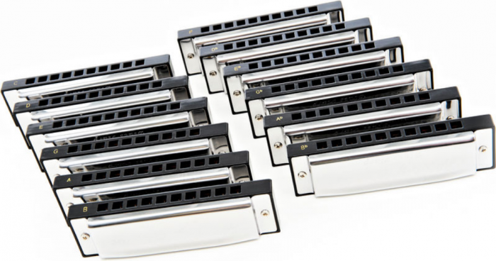 Harley Benton Blues Harmonica Set [3]