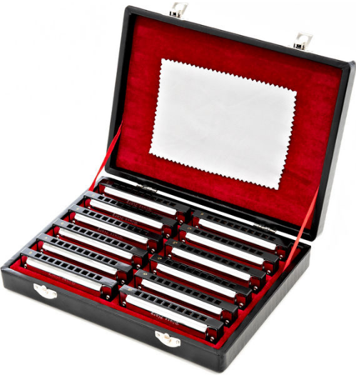Harley Benton Blues Harmonica Set [1]