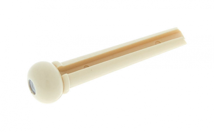 Harley Benton Bridge Pin Set Ivr Dot [2]