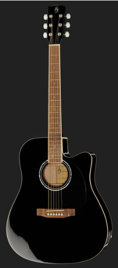 Harley Benton CLD-60SCE BK Custom Line Bundle [2]
