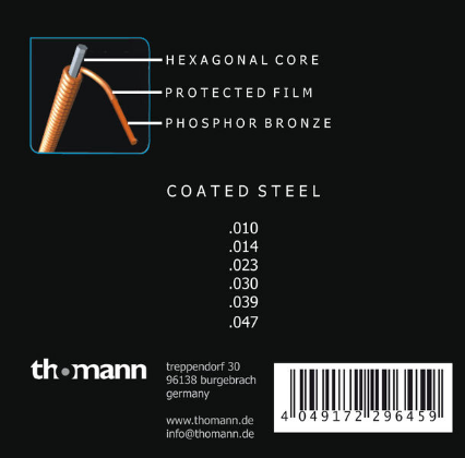 Harley Benton Coated Phosphor 010 Anti Rust [2]